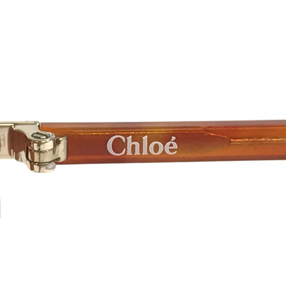 Chloe Eyeglasses Frames CH0108O 002 Havana Brown Orange Tortoise Gold 54-18-145